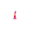 Gode ventouse 6 couleurs rose 